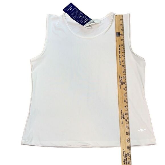 NWT Champion double dry white sleeveless sz XL top quick dry active top. - Picture 8 of 10